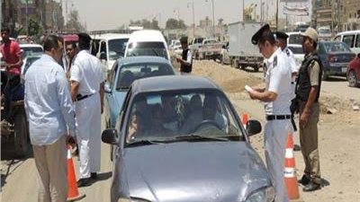 أمن الغربية يحرر 211 مخالفة لردع قائدي المركبات والسيارات وغرامات فورية