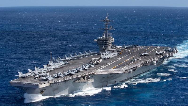 مغادرة أكبر حاملة طائرات في العالم إلى الولايات المتحدة بعد انتشار عسكري غير مسبوق استمر لأكثر من 300 يوم