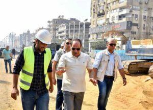 الرئيس السيسي يتفقد اليوم الأعمال الإنشائية لمشروع محطة مترو أنفاق الأهرامات