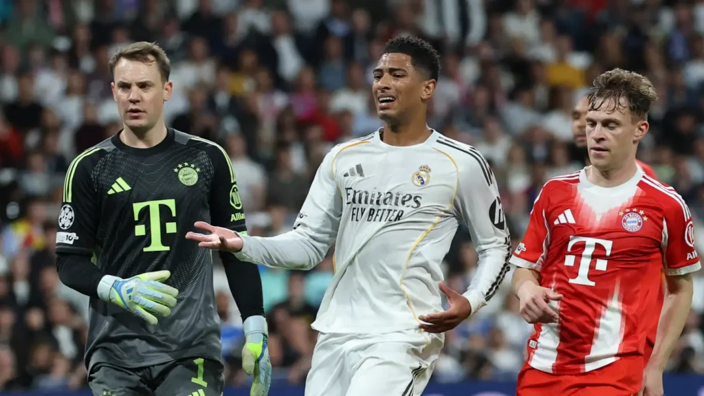 بيلينجهام يشعل قمة بايرن وريال مدريد: “نهائي مبكر في دوري الأبطال”