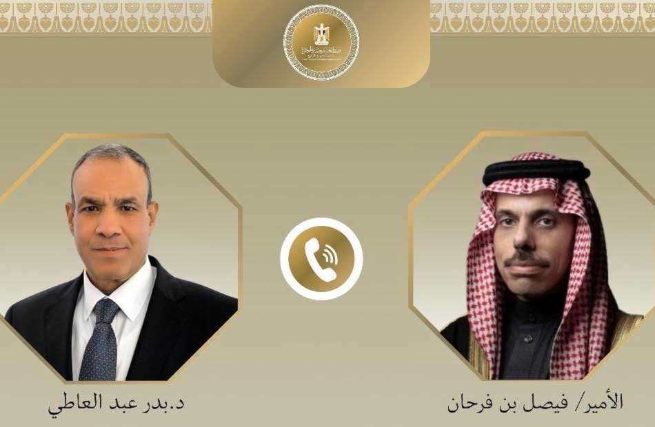 وزير الخارجية المصري يبحث مع نظيره السعودي تطورات المسار التفاوضي بين الولايات المتحدة وإيران وأهمية استئناف هذا المسار وإنجاحه