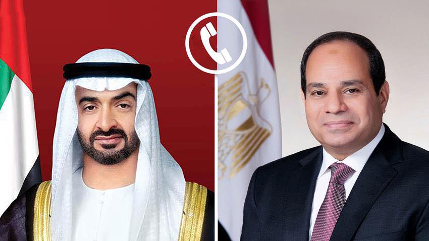 الرئيس السيسي يؤكد تضامن مصر الكامل مع الإمارات ويدين العدوان الإيراني عليها