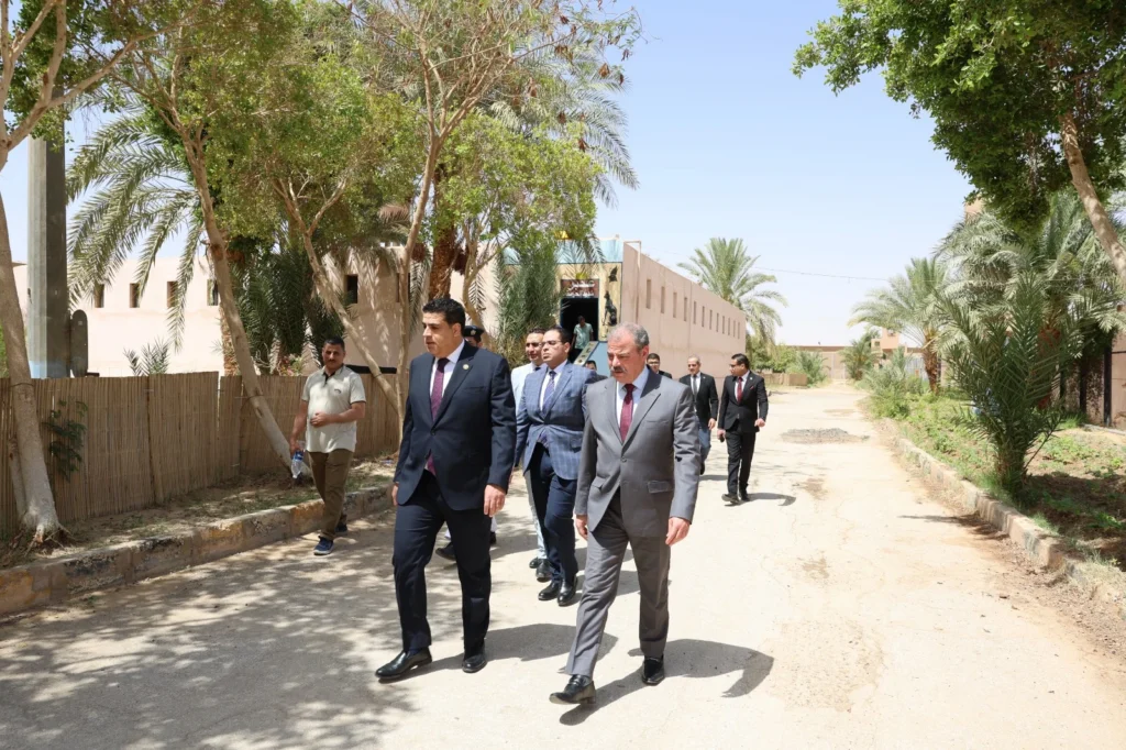 النيابة العامة تقوم بالتفتيش الدوري على مراكز الإصلاح والتأهيل بمحافظة الوادي الجديد