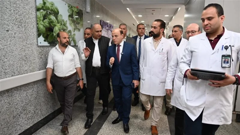 محافظ الغربية يشيد بمستشفى طنطا العام الجديد: نقلة نوعية في الرعاية الصحية