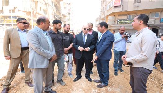 محافظ الغربية يوجه بحلول عاجلة لمشكلات تطوير شارع الجلاء بالمحلة الكبرى.. استجابةً للشكاوى