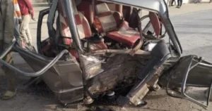 إصابة 3 أشخاص بإصابات عديدة آثر حادث تصادم بين سيارتين بمحافظة الإسماعيلية
