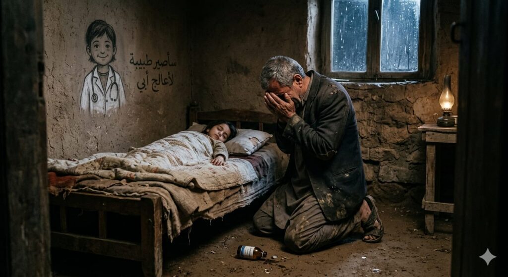 ثمن الدواء كان الروح  في زحمة الحياة ضاعت أغلى الأحلام
