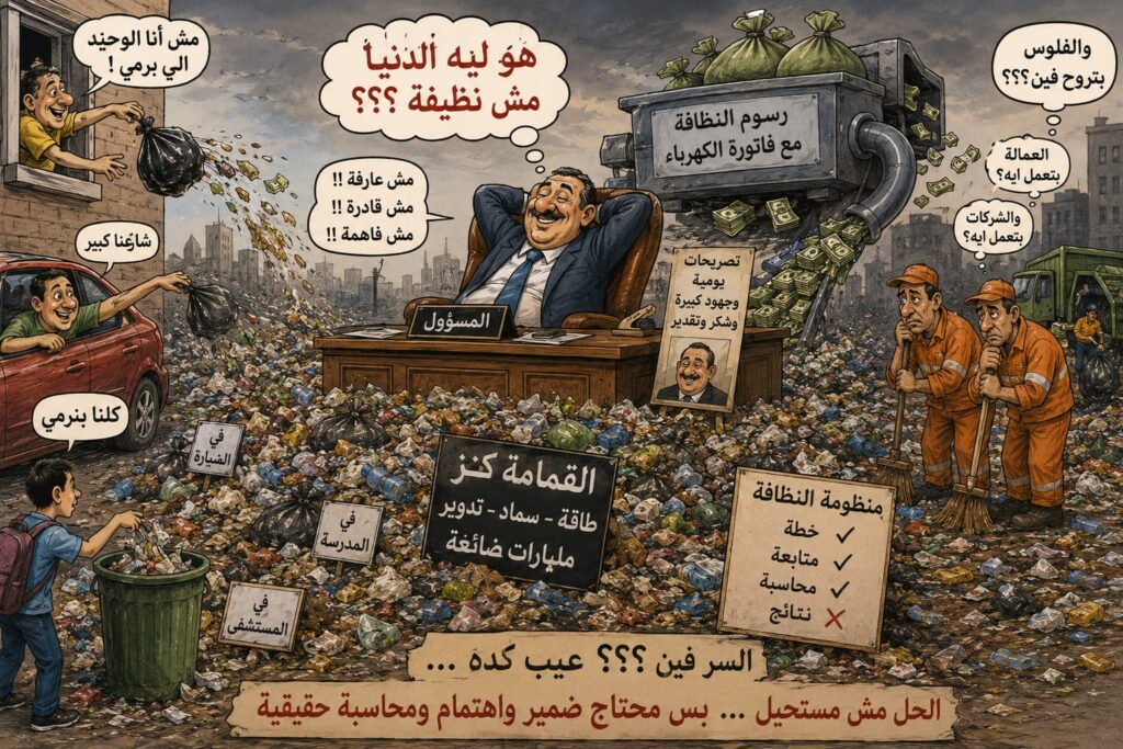 القمامة… رياضة قومية
