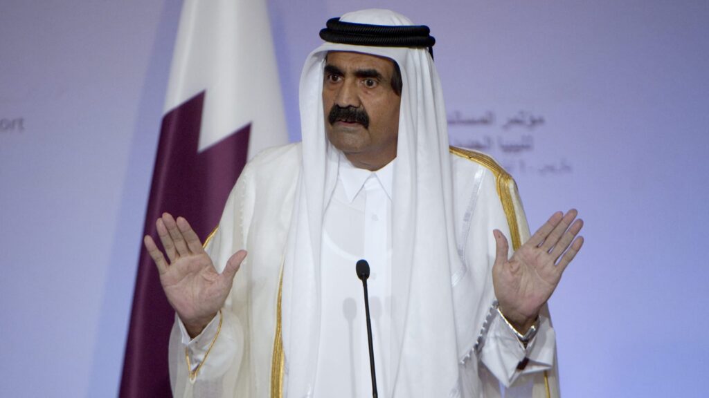 الديوان الأميري القطرى ينعي صاحب السمو الأمير الوالد الشيخ حمد بن خليفة آل ثاني