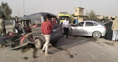 ارتفاع عدد وفيات طريق بنها _ شبرا الحر إلى 5 وفيات و20 مصابا