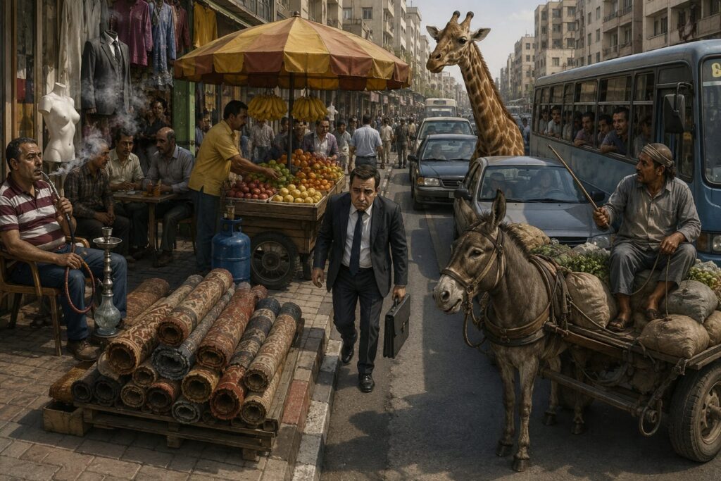 بيان ساخر..إلغاء الشوارع بعد نجاح التجربة.. وتعميمها في جميع المدن قريبًا