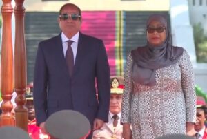 الرئيس السيسي يصل إلى دار السلام عاصمة جمهورية تنزانيا