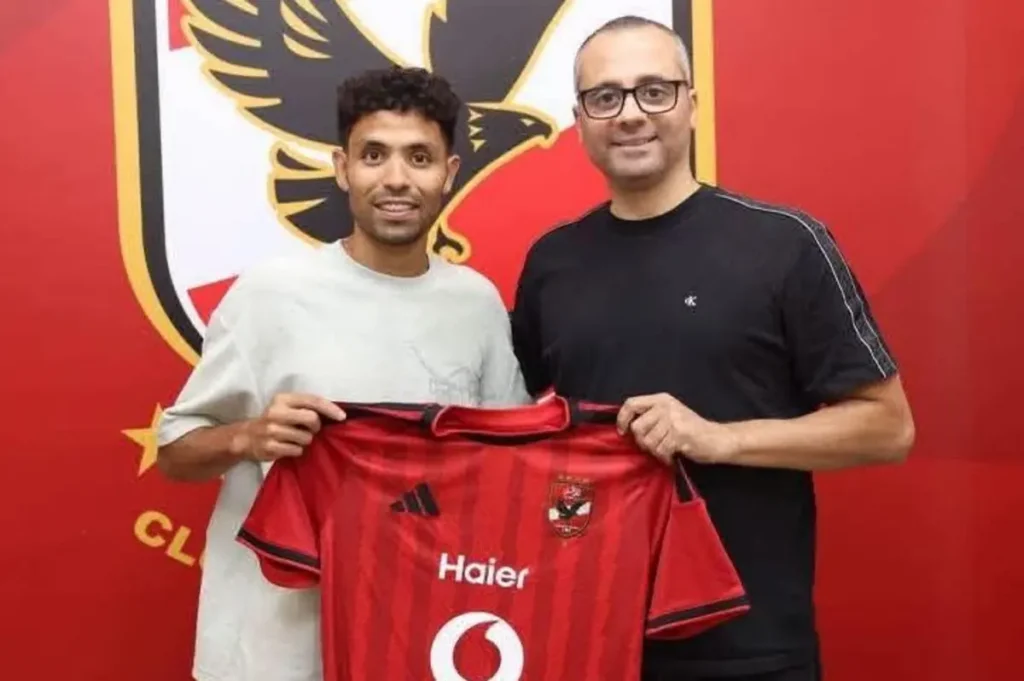 النادي الأهلي يتعاقد مع اللاعب توفيق محمد لمدة 5 مواسم