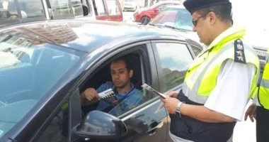 الادارة العامة لمرور القاهرة تشن حملات مرورية مكثفة لرصد كل المخالفات المرورية بشتى أنواعها