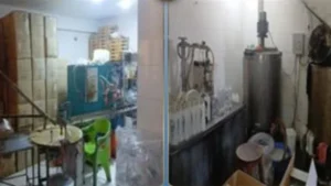 ضبط أربع مصانع بدون ترخيص لإنتاج و تعبئة حلوي المولد بنطاق القاهرة والجيزة والإسكندرية