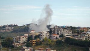 الجيش الإسرائيلي يقوم بعملية تفجير كبيرة استهدفت بنى تحتية في بلدتي المنصوري ومجدل زون بجنوبي لبنان