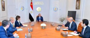 الرئيس السيسي يستقبل الرئيسة التنفيذية لمجموعة أورنج العالمية