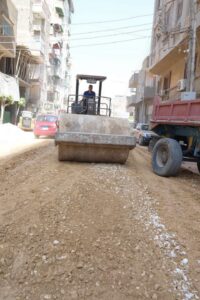 محافظ الغربية يتابع بشكل يومي معدلات تنفيذ أعمال مشروع تطوير ورصف شارع الجلاء بالمحلة الكبري