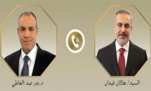اتصال هاتفي بين وزير الخارجية المصري ونظيره التركي لبحث تعزيز العلاقات وتبادل الرؤى بشأن عدد من القضايا والتطورات الإقليمية