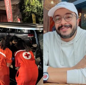 الفنان حسام داغر يتعرض لحالة تسمم حادة في لبنان وفريق الصليب الأحمر يتدخل !