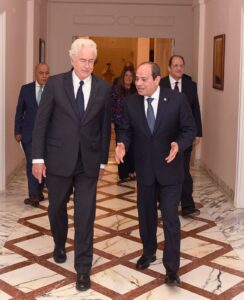 الرئيس السيسي يستقبل اليوم  مدير وكالة الاستخبارات المركزية الأمريكية