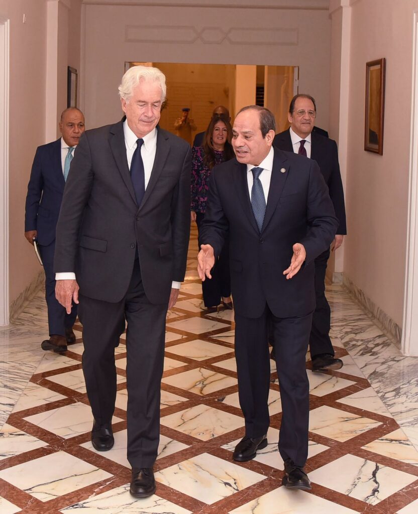 الرئيس السيسي يستقبل اليوم  مدير وكالة الاستخبارات المركزية الأمريكية
