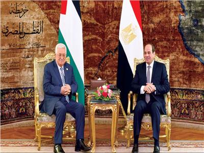 الرئيس السيسي يستقبل اليوم الرئيس محمود عباس رئيس دولة فلسطين