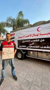 الهلال الأحمر المصري يرسل اليوم أكثر من 4.373 طنًا من المساعدات الغذائية والطبية والإغاثية إلى غزة