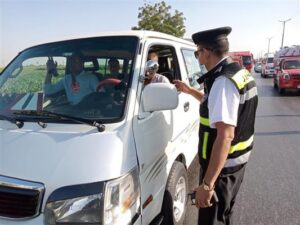 الإدارة العامة للمرور تشن عدد من الحملات المرورية لتحقيق الانضباط وتطبيق قانون ولوائح المرور
