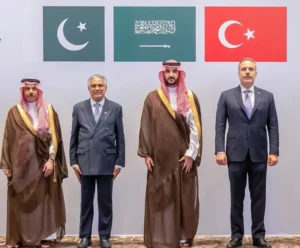 إجتماع حلف مكة الدفاعي في الرياض بحضور جمهورية باكستان الإسلامية والجمهورية التركية