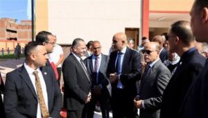 وزير التربية والتعليم ومحافظ الغربية يفتتحان مدرسة شوني بطنطا