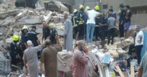 مصدر بمحافظة القاهرة: عقار حدائق القبة المنهار صادر له قرار هدم منذ 1992.. وجارٍ البحث عن ضحايا أسفل الأنقاض