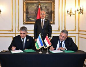 مصر وأوزبكستان توقعان مذكرة تفاهم لتعزيز التعاون في أبحاث المياه